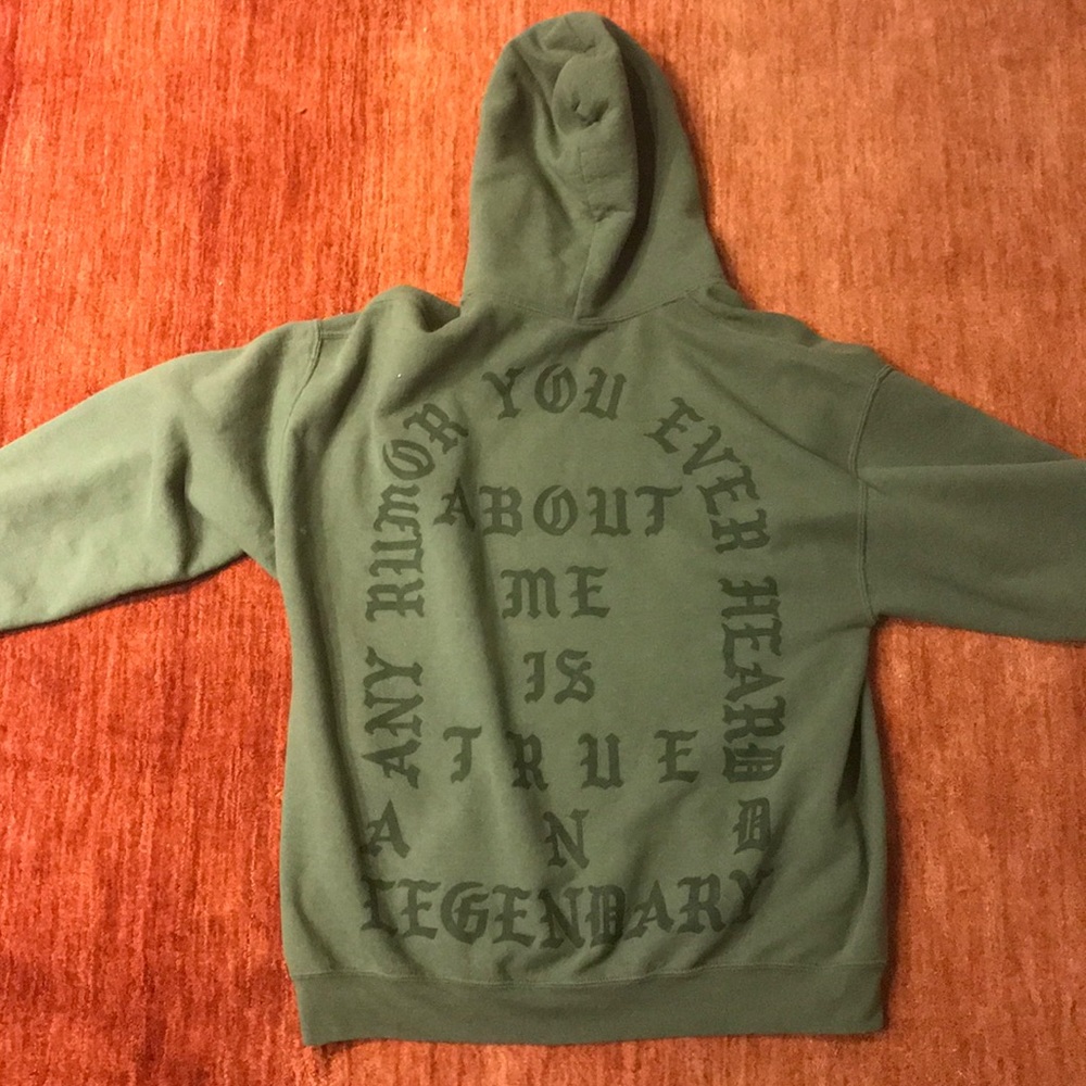 Pablo Kanye hoodie from the Dallas popup